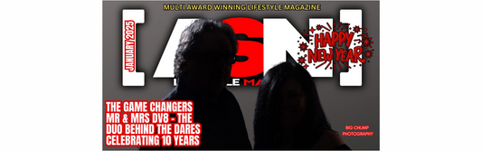 ASN Lifestyle Magazine Jan 2025 Mr & Mrs DV8 - The DUO behind the DARES are Celebrating 10 Years of DV8 Dare