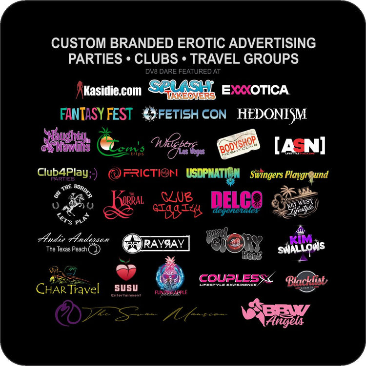 Custom Branded Adult Lifestyle Event Products