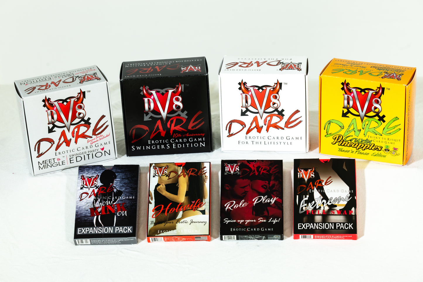 ON SALE! High Roller & Kingpin Collections Featuring The Complete Series of Adult Card Games
