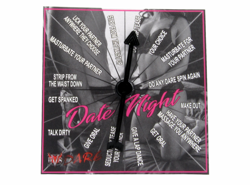 DV8 Dare Date Night Portable Spinner Erotic Couples Foreplay Game
