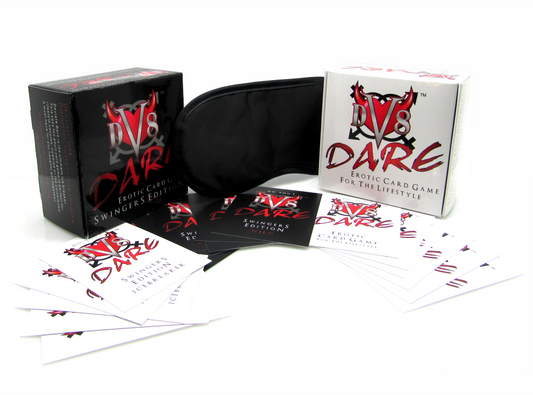 DV8 Dare Double Down Collection Swingers Edition and Erotic Dare Adult Card Games