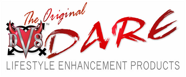DV8 Dare The Original Lifestyle Enhancement Products and Games Checkout Logo Banner 