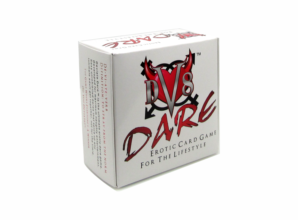 DV8 Dare Erotic Card Game for The Lifestyle Edition The First Ever Lifestyle Game created for Seasoned Swingers White Box 34 View Deviate Dare Adult Party Game of the lifestyle