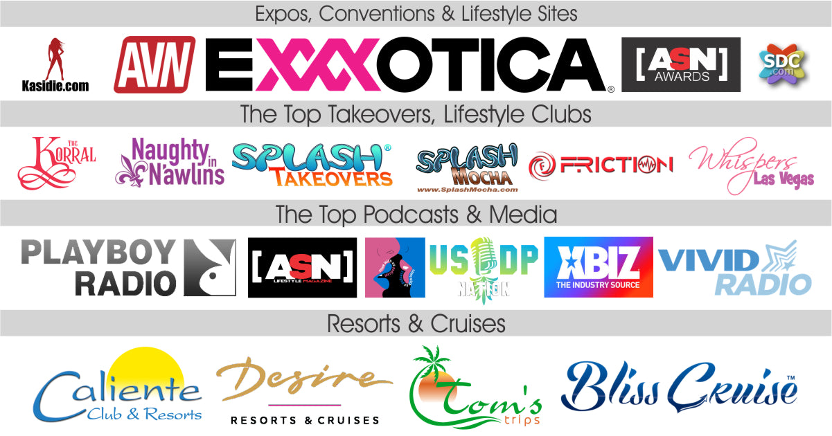 DV8 Dare is Featured and Discussed and showcased at the leading Lifestyle Clubs, Resorts, Cruises, Podcasts, Takeovers and Conventions expos and top swingers lifestyle websites Kasidie AVN Exxxotica ASN Lifestyle Magazine ASN Awards SDC Swingers Date Club The Korral Naughty Nawlins Splash Takeovers Splash Mocha Friction Parties Whispers Las Vegas Playboy ASN Hub Upside Down Pineapple Nation Podcast Xbiz News Adult Industry Media Caliente Resort Desire Toms Trips Bliss Cruise Come with us podcast