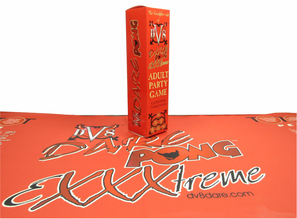 DV8 Dare Pong Exxxtreme Adult After Party Game Table Top Right