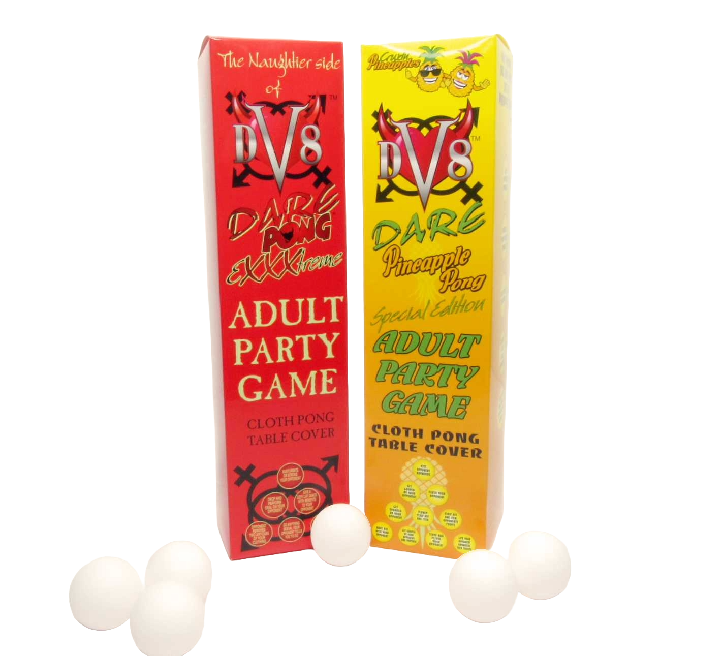 DV8 Dare Pineapple Pong Cruzin Pineapples Special Edition Adult Party Game