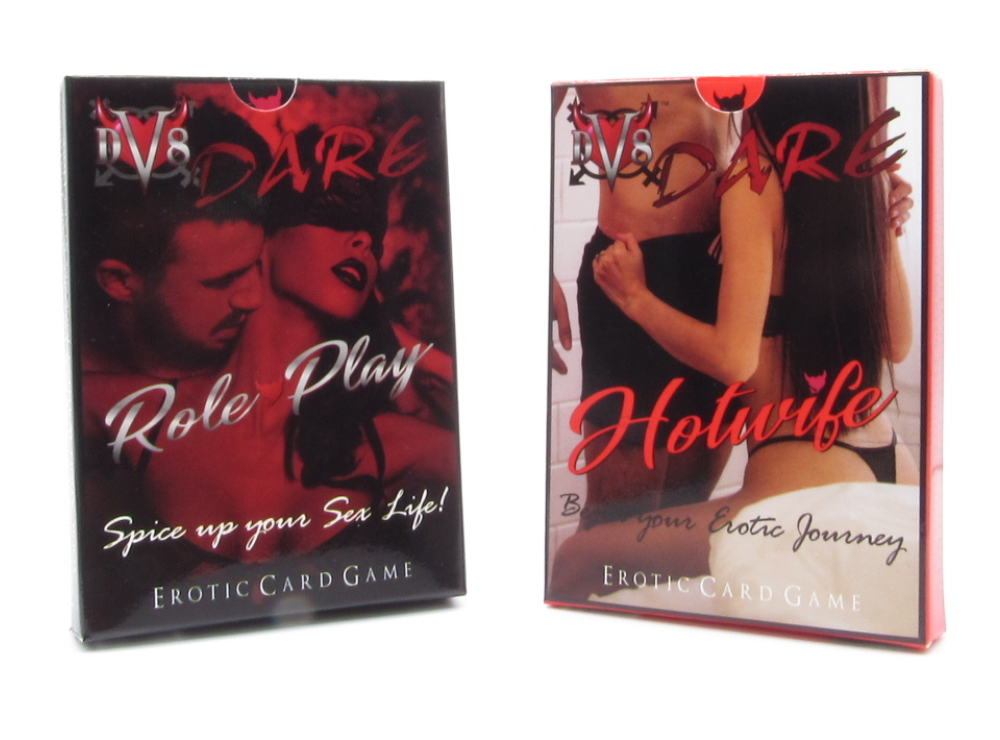 DV8 Dare ROLEPLAY & HOTWIFE Forbidden Fantasies Collection Adult Erotic Card Games