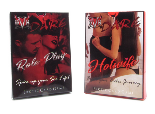 DV8 Dare ROLEPLAY & HOTWIFE Forbidden Fantasies Collection Adult Erotic Card Games