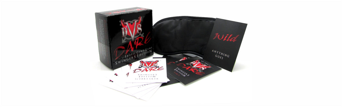 Deviate DV8 Dare Swingers Edition Erotic Card Game Mild to Wild Ice Breaker Dares for The Lifestyle First Ever Game created for Swingers By Swingers 