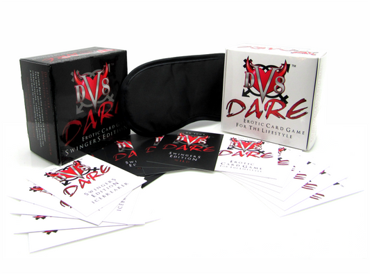 DV8 Dare™ Double Down Collection Swingers Edition and Erotic Dare Adult Card Games