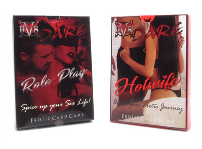 DV8 Dare­ ROLEPLAY & HOTWIFE Forbidden Fantasies Collection Adult Erotic Card Games